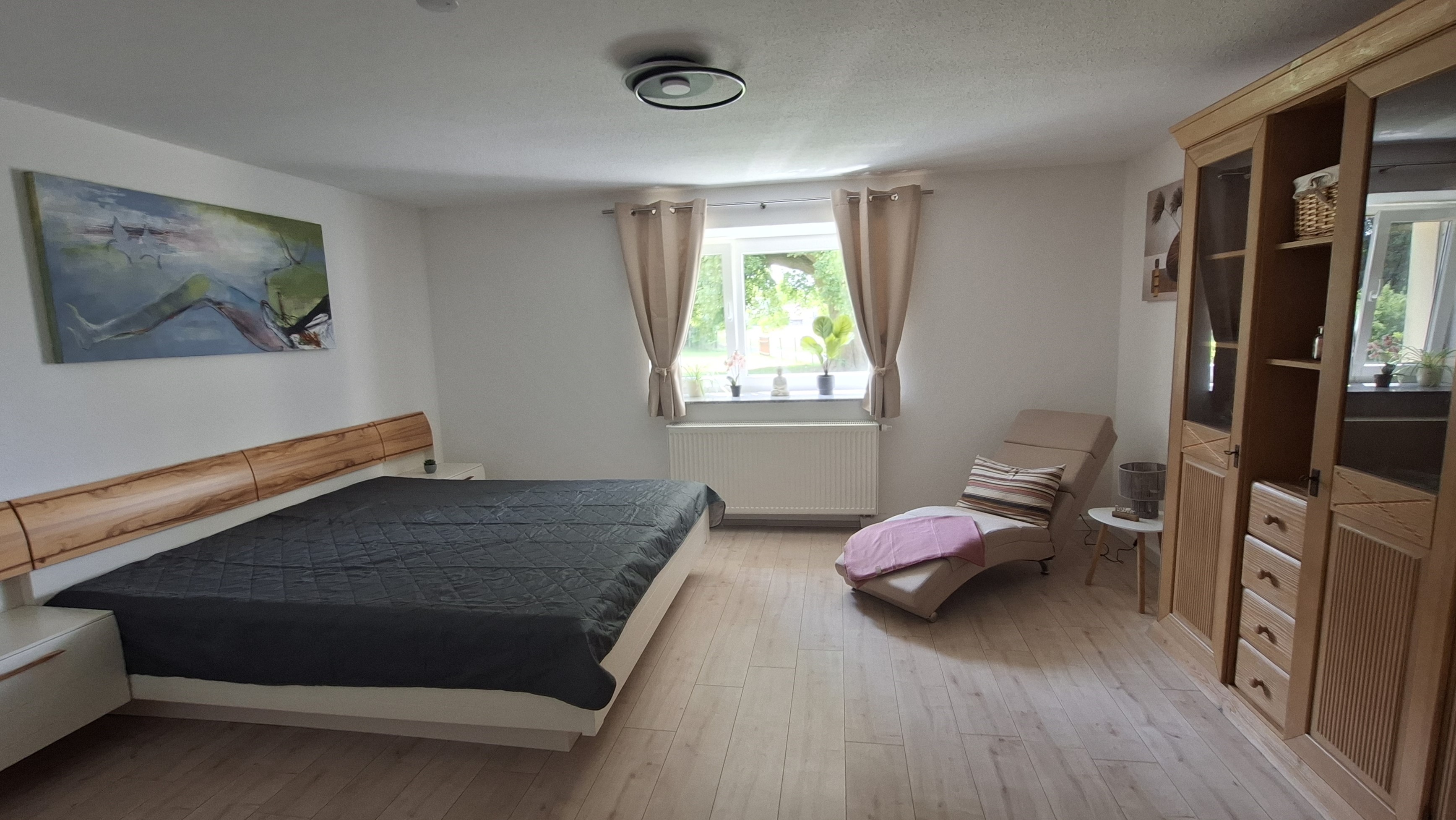 Ein Foto von der Ferienwohnung &bdquo;Hopfenblick&ldquo;