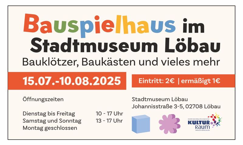 Titelbild Löbau Newsbeitrag - Spieleparadies im Stadtmuseum