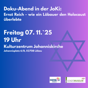 Titelbild der Veranstaltung Ernst Reich-Vortrag mit Zeitzeugeninterview