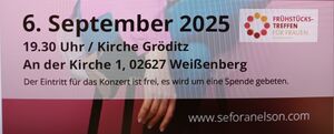 Titelbild der Veranstaltung Konzert Sefora Nelson