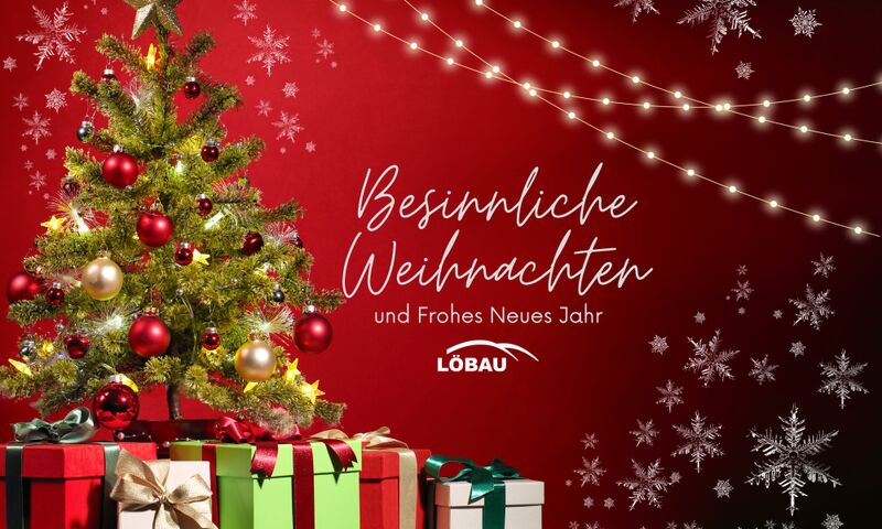 Titelbild Löbau Newsbeitrag - Weihnachtsgruß des Oberbürgermeisters