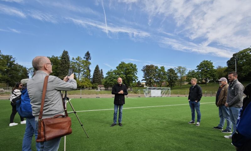 Titelbild Löbau Newsbeitrag - Teilfreigabe Stadion