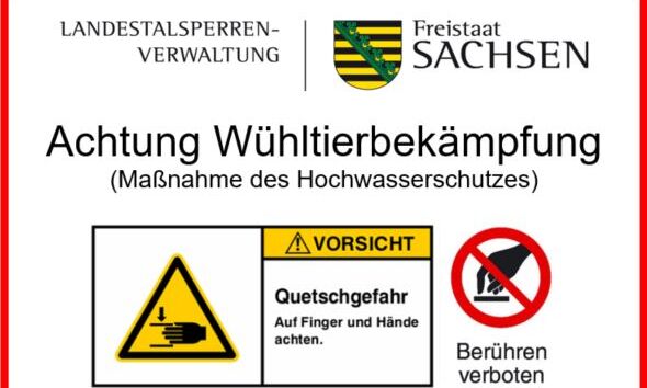 Titelbild Löbau Newsbeitrag - Infos zur Wühltierbekämpfung