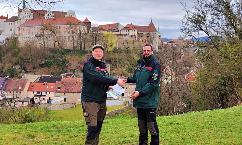 Titelbild Löbau Newsbeitrag - Sachsenforst informiert