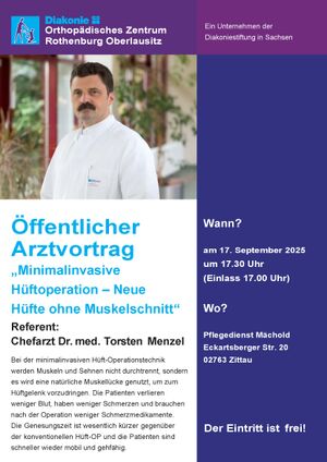 Titelbild der Veranstaltung Öffentlicher Arztvortrag