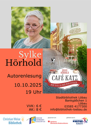 Titelbild der Veranstaltung Autorenlesung - Sylke Hörhold