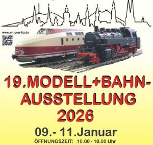 Titelbild der Veranstaltung 19. Modell- und Bahnausstellung