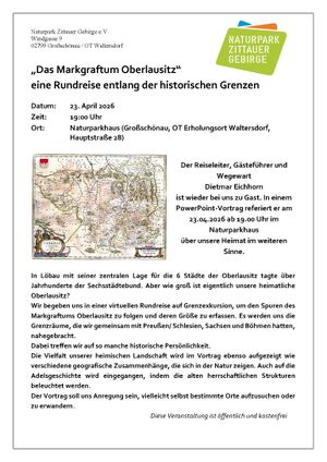 Titelbild der Veranstaltung „Das Markgraftum Oberlausitz“