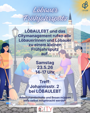 Titelbild der Veranstaltung Löbauer Frühjahrsputz