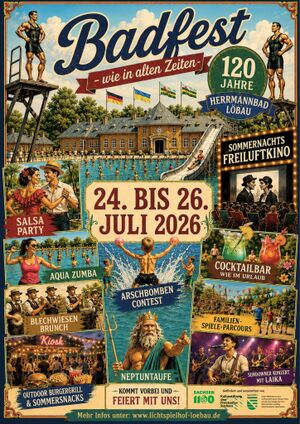 Titelbild der Veranstaltung 120 Jahre Herrmannbad Löbau