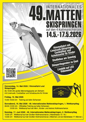 Titelbild der Veranstaltung 49. Internationales Mattenskispringen 2026
