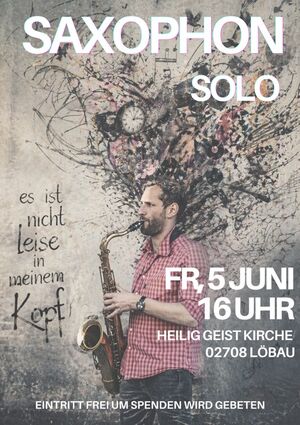 Titelbild der Veranstaltung SAXOPHON SOLO