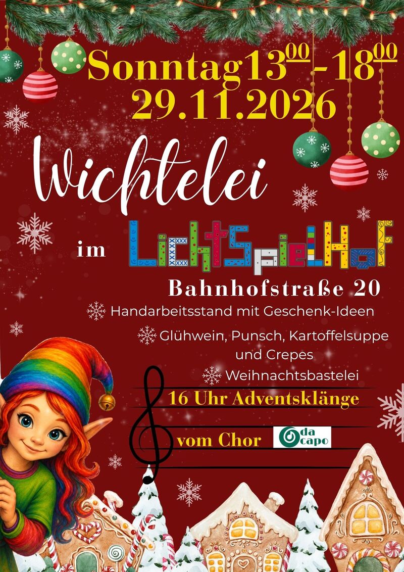 Plakat zum Löbauer Wichtetag