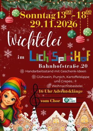 Titelbild der Veranstaltung Wichtelei im LichtSpielHof 2026