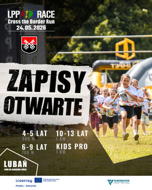 Titelbild der Veranstaltung LPP KIDS RACE – CROSS THE BORDER RUN | Lubań 2026 | POLEN