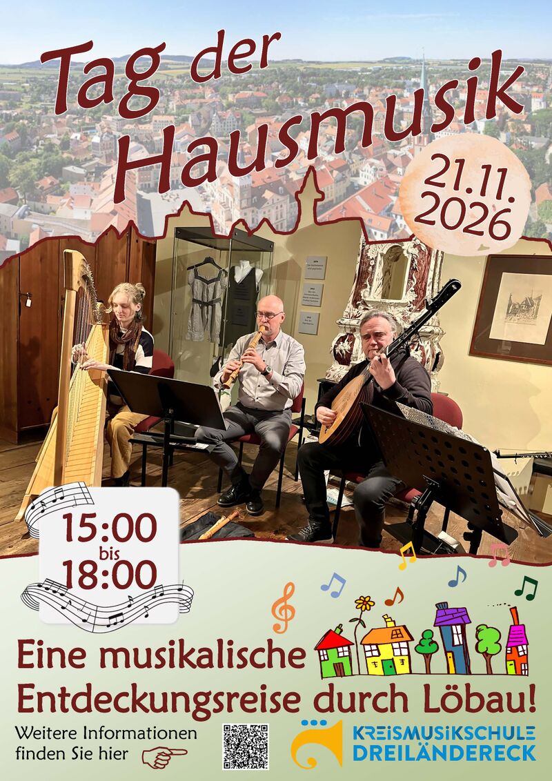 Einladung zum Tag der Hausmusik 2026.