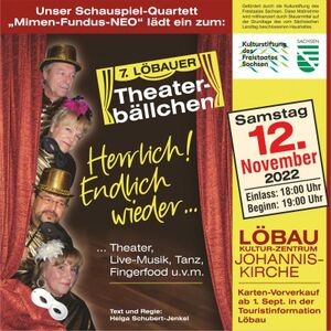 Titelbild der Veranstaltung Löbauer Theaterbällchen