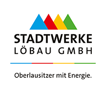 Stadtwerke Löbau Logo - Partner der Stadt Löbau