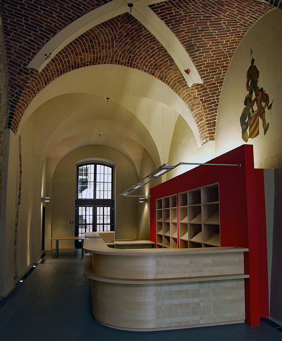 Fleischbänke innen